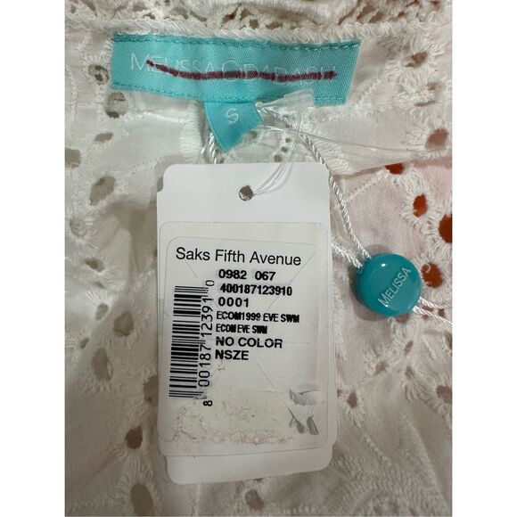 Melissa Odabash AVA WHITE KAFTAN Size S $340 - Picture 11 of 12